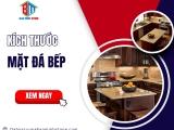 Cách tính kích thước mặt đá bếp