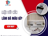 Mặt bếp nên làm đá màu gì là đẹp, phong thủy?