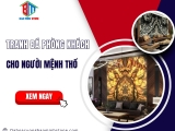 Tranh Đá Phòng Khách Cho Người Mệnh Thổ Hút Tài Lộc