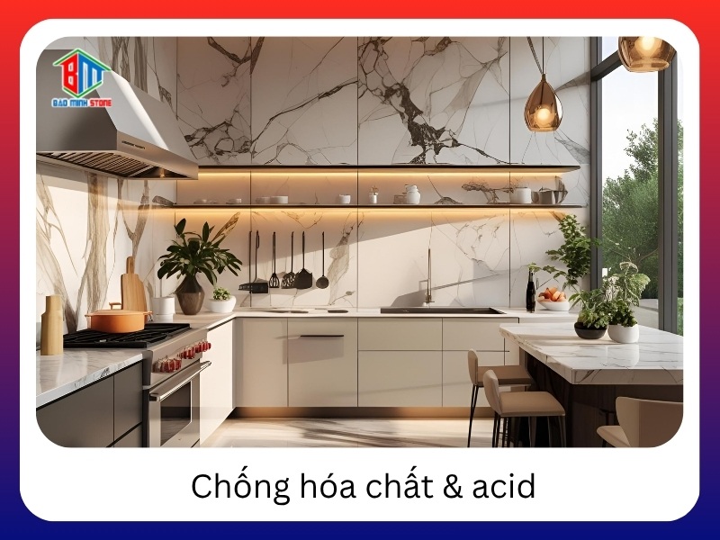 Khả năng chống hóa chất và acid