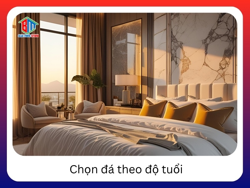 Chọn đá theo độ tuổi và sở thích người sử dụng