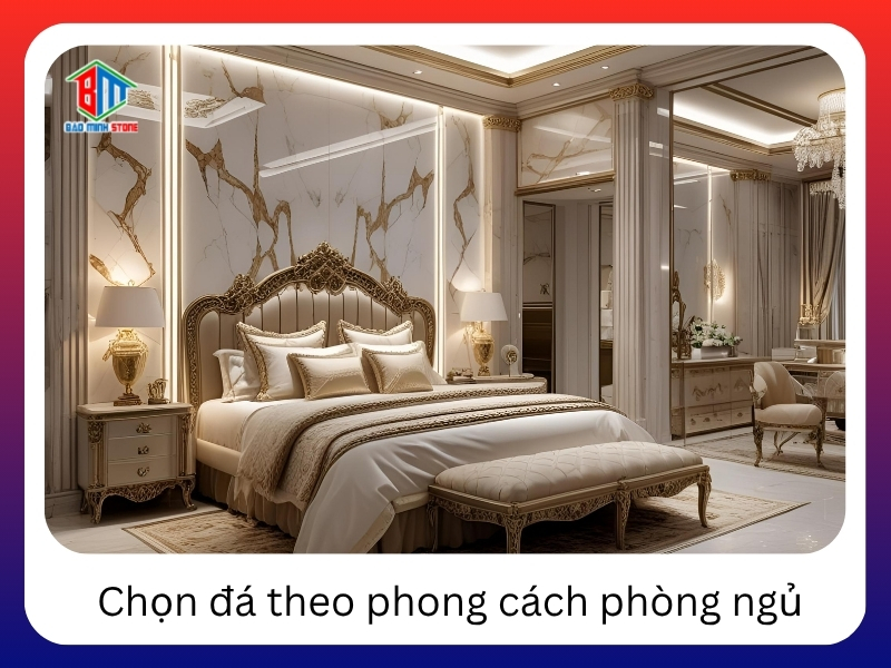 Chon da theo phong cach tong the phong ngu