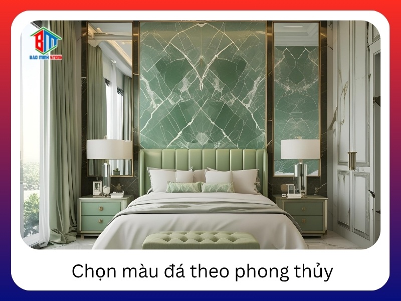 Chọn màu đá theo phong thủy và mệnh gia chủ