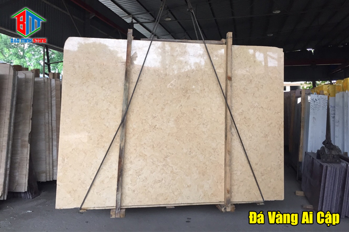 đá vàng ai cập ốp mặt tiền