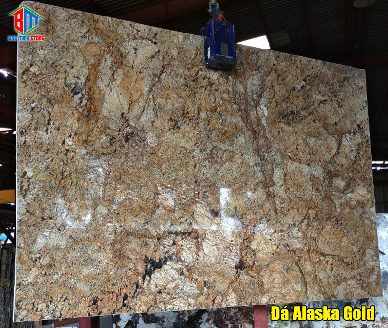 da-alaska-gold Vì sao nên mua đá hoa cương Granite vàng tại Bảo Minh Stones?