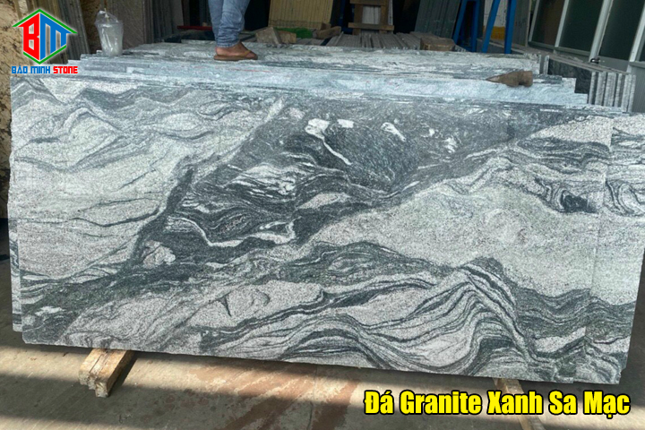 Ứng dụng của đá hoa cương màu xanh