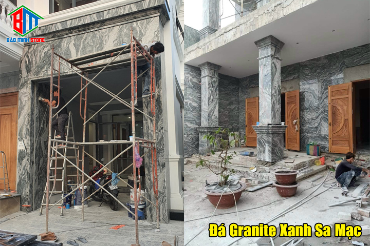 Ý nghĩa phong thủy của đá granite màu xanh