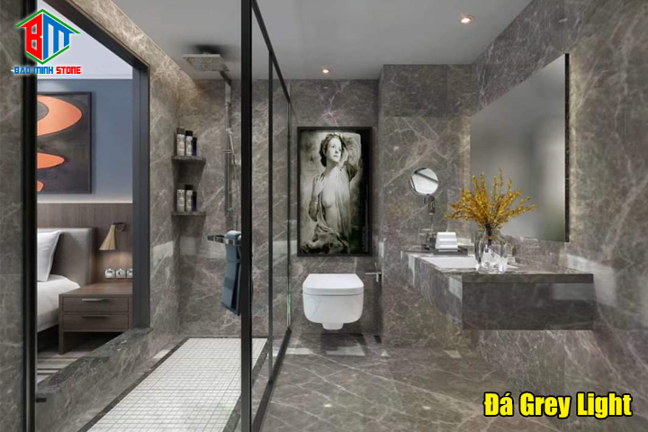 Hình ảnh đá marble màu ghi đẹp giá rẻ