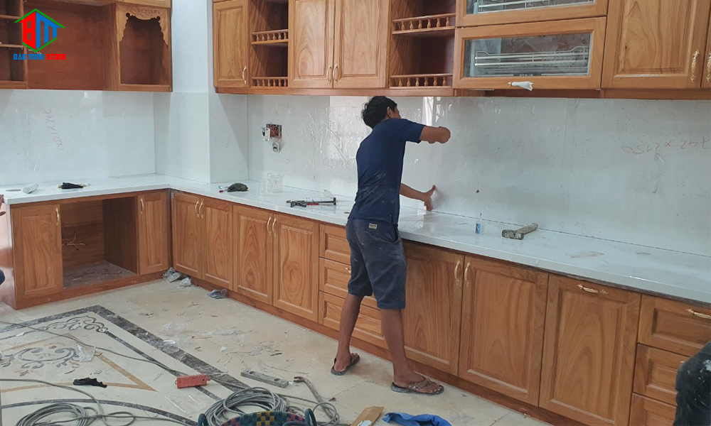 da-op-ban-bep-6 Kinh nghiệm chọn đá ốp bàn bếp chất lượng